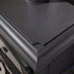 Houtkachel Isotta Forno EVO – 11 kW – Anthrazit Schwarz – Bild 6