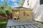 5-Eck-Gartenhaus “Fargo A” 4x4m