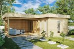 Eck-Gartenhaus “Hansa Corner A” 7x5m