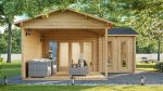 Eck-Gartenhaus “Hansa Corner B” 7x5m – Bild 2